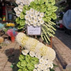 تاج گل ترحیم_41110