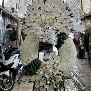 تاج گل ترحیم_41136